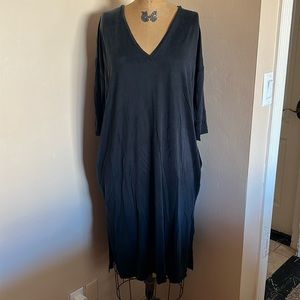 Anthropologie Anthro Dolan cupro dress Medium